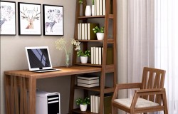Bàn làm việc liền giá sách Bàn làm việc liền giá sách