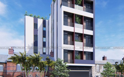 nhà phố kết hợp văn phòng